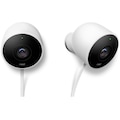 Google Nest Cam Outdoor Security Camera (2-Pack) NC2400ES